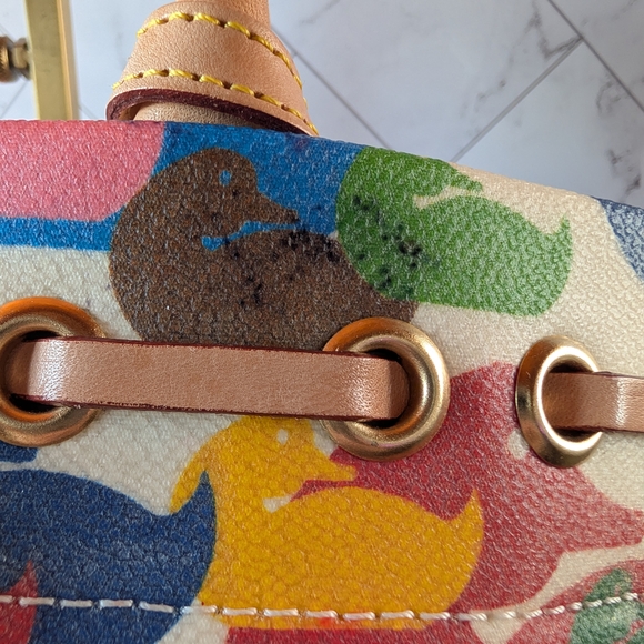 Dooney & Bourke Multicolor Pattern Tote - Picture 3 of 9